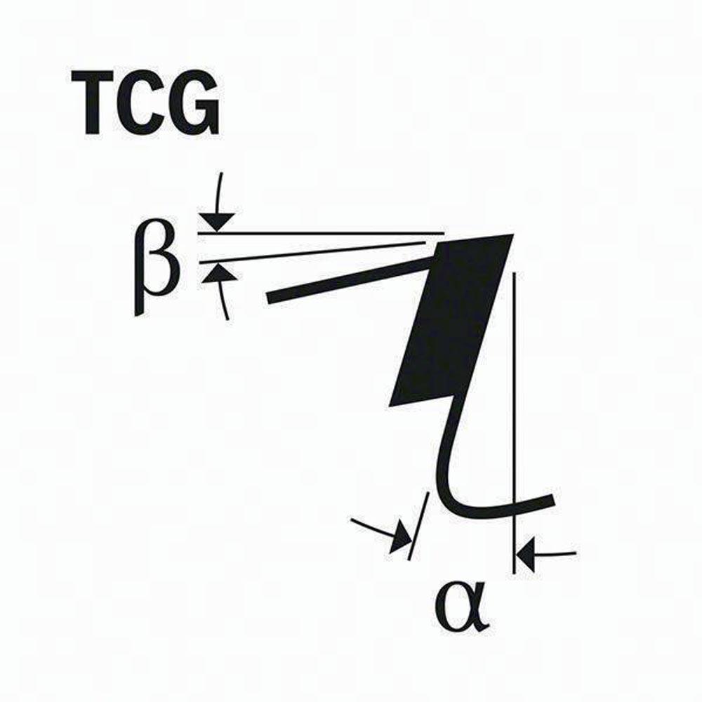 Kreissägeblatt Außen-Ø 165 mm Zähnezahl 4 TCG Bohrung 20 mm Schnittbreite 1,8 mm HM