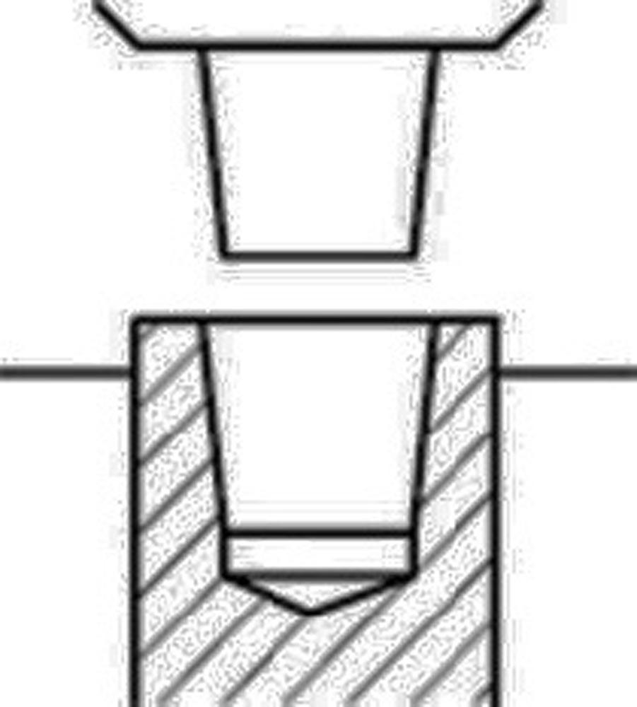 Schnellspannbohrfutter Spiro Spann-Ø 0-10 mm B 12 für Rechtslauf