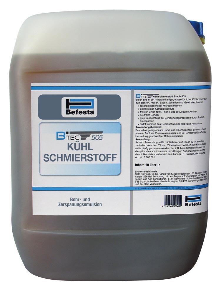 Kühlschmierstoff Btec 505 10 lKanister