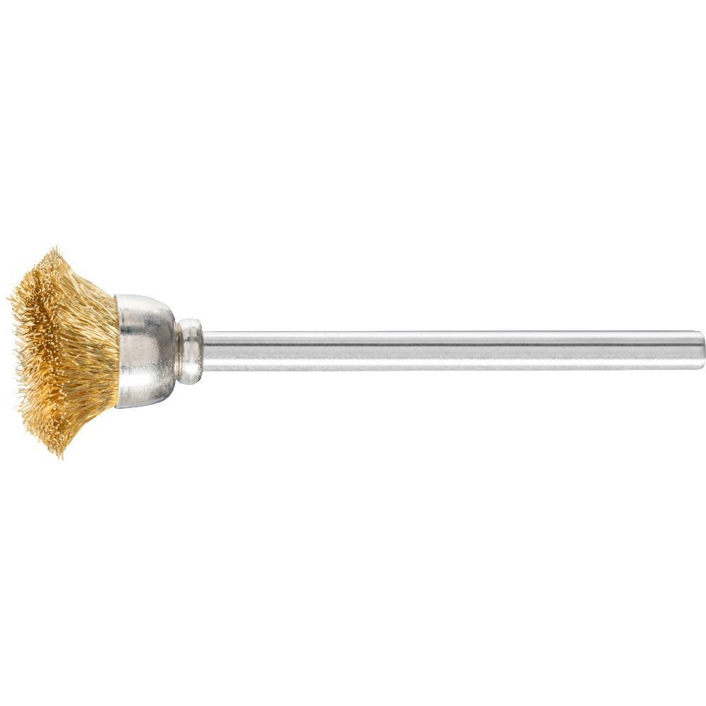 Minitopfbürste TBU 1503/3 MES 0,10 D15xB3xL5mm Messing Minitopfbürste TBU 1503/3 MES 0,10 D15xB3xL5mm Messing