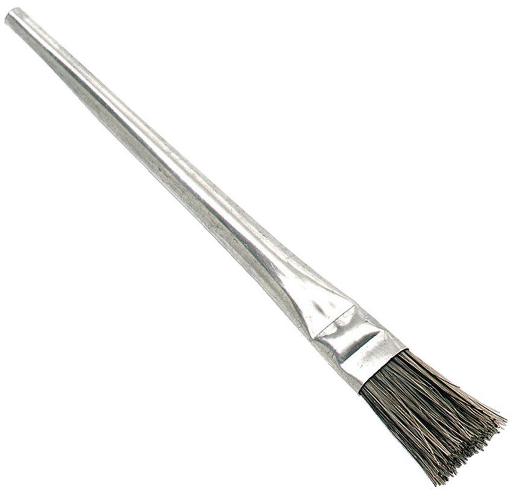 Lötwasserpinsel Länge 120 mm Breite 15 mm Chinaborste, konisch flache Blechhülse Lötwasserpinsel Länge 120 mm Breite 15 mm Chinaborste, konisch flache Blechhülse