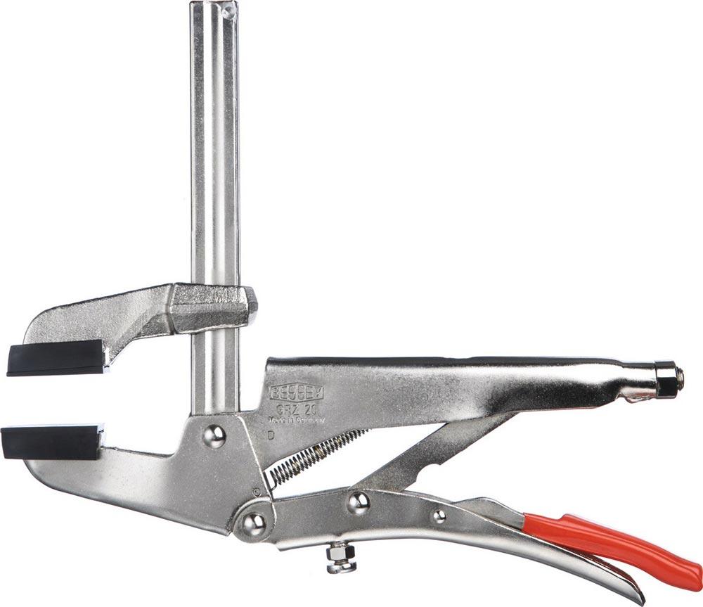 Parallelgripzange GRZ10 Spannweite 100 mm Ausladung 65 mm Parallelgripzange GRZ10 Spannweite 100 mm Ausladung 65 mm