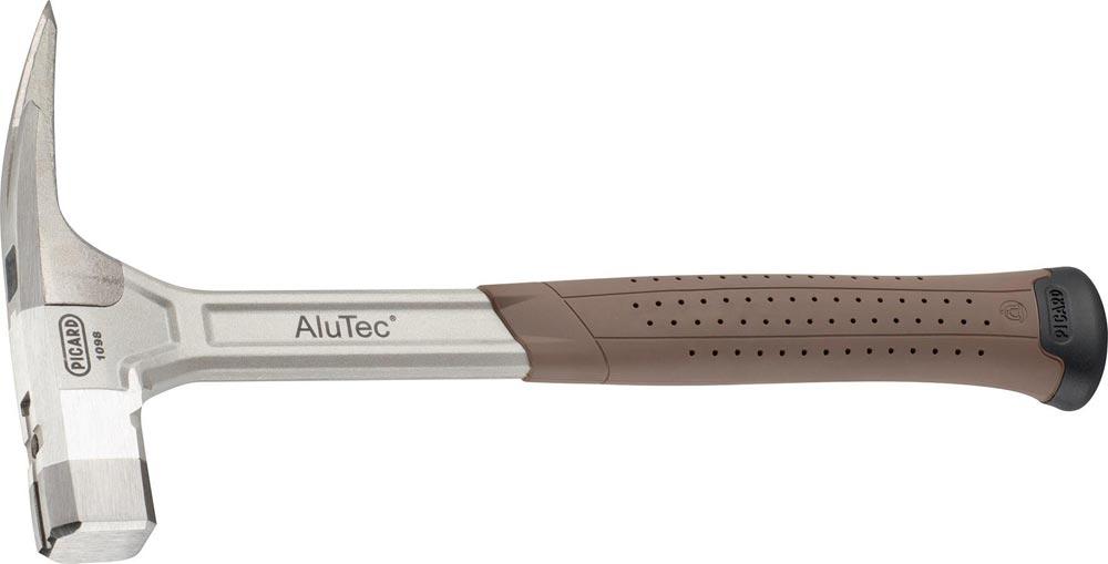Latthammer AluTec® ähnlich DIN 7239 Kopfgewicht 450 g mit Magnet geraut 2-Komponentenstiel 730 g Latthammer AluTec® ähnlich DIN 7239 Kopfgewicht 450 g mit Magnet geraut 2-Komponentenstiel 730 g