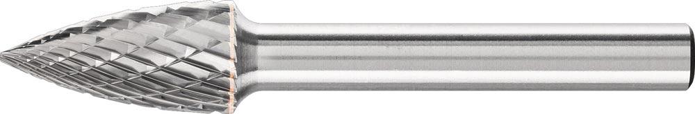 Frässtift SPG Ø 12 mm Kopflänge 25 mm Schaft-Ø 6 mm Hartmetall Verzahnung STEEL Frässtift SPG Ø 12 mm Kopflänge 25 mm Schaft-Ø 6 mm Hartmetall Verzahnung STEEL