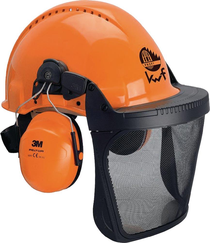Waldarbeiterkombination G3000M orange UV-stabilisiertes Material EN 397 EN 352-3 Waldarbeiterkombination G3000M orange UV-stabilisiertes Material EN 397 EN 352-3