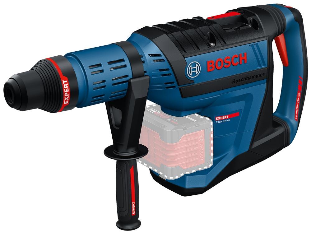 BOSCH EXPERT Akku-Bohrhammer EXBH 18V-45  in L-BOXX (o.Akku/Ladeger.)