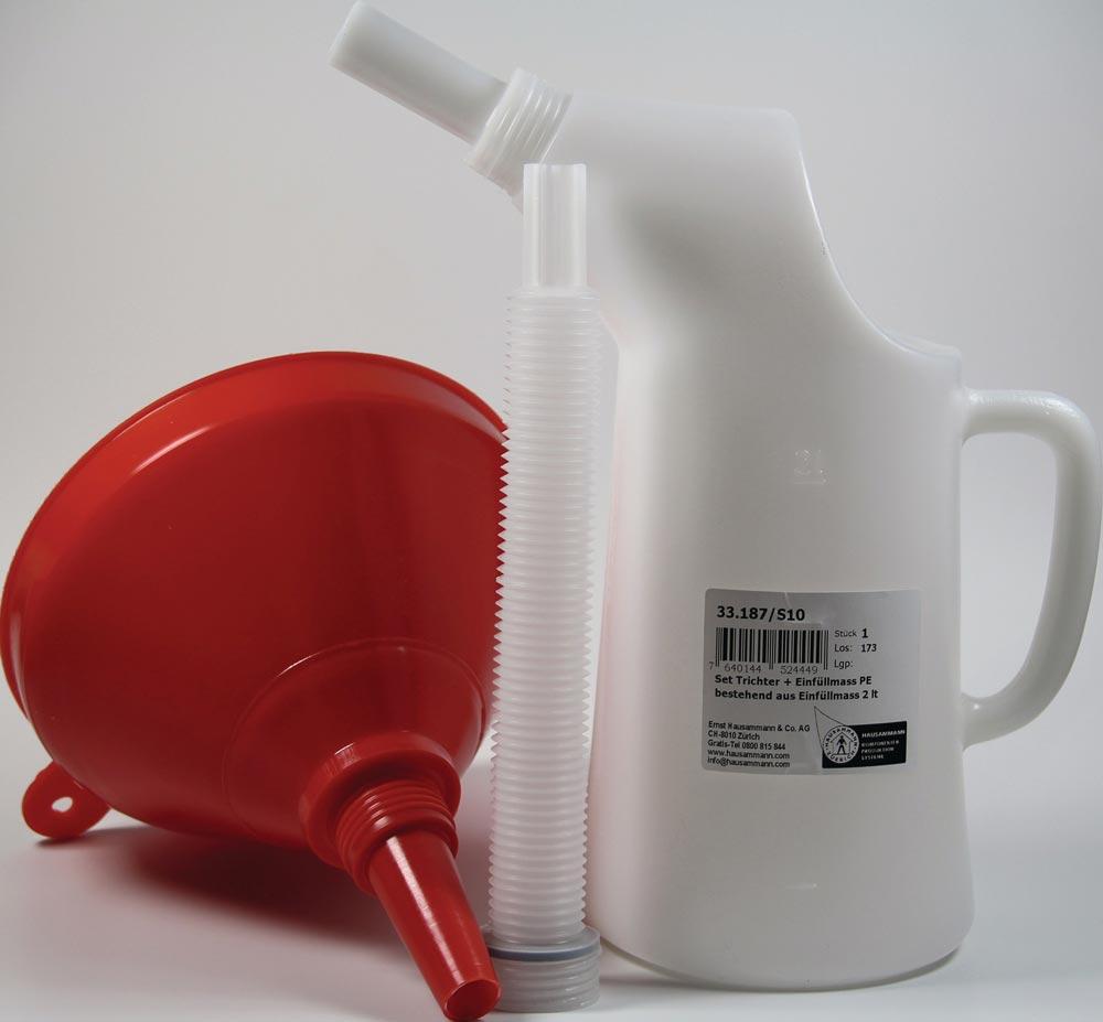 Trichter-Set 3-teilig Kunststoff (PE) 2,0 l Trichter-Set 3-teilig Kunststoff (PE) 2,0 l