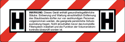 Sicherheitssauger Ftec WDC 1200-35H Staubklasse H inkl. Flex Laser-Entfernungsmesser