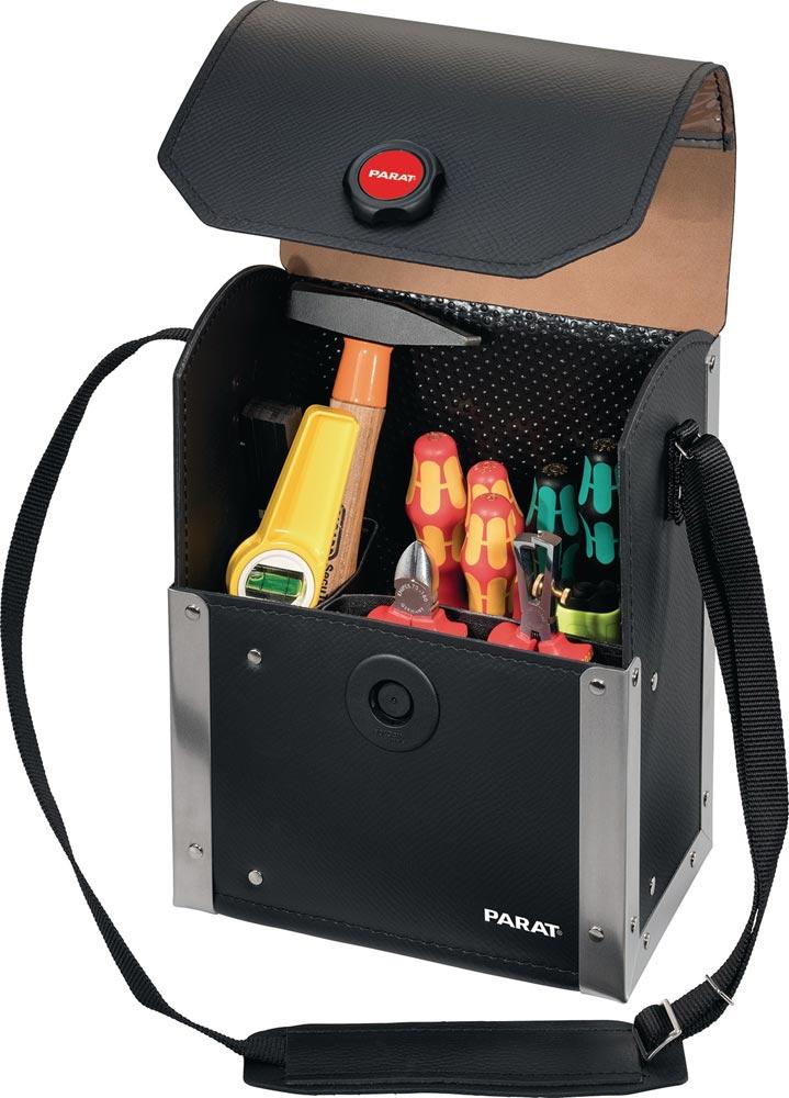 Werkzeugtasche B230xT140xH300mm 10 l Rindsleder