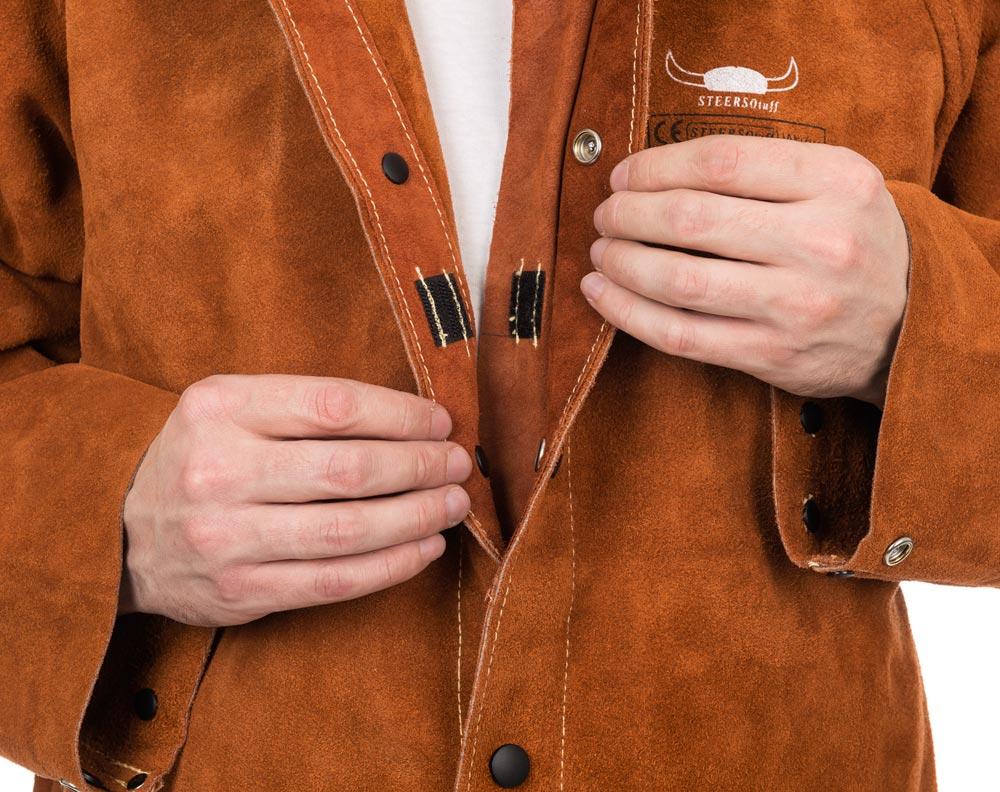 Schweißerschutz-Jacke STEERSOtuff® Größe XXXL 1 Stück