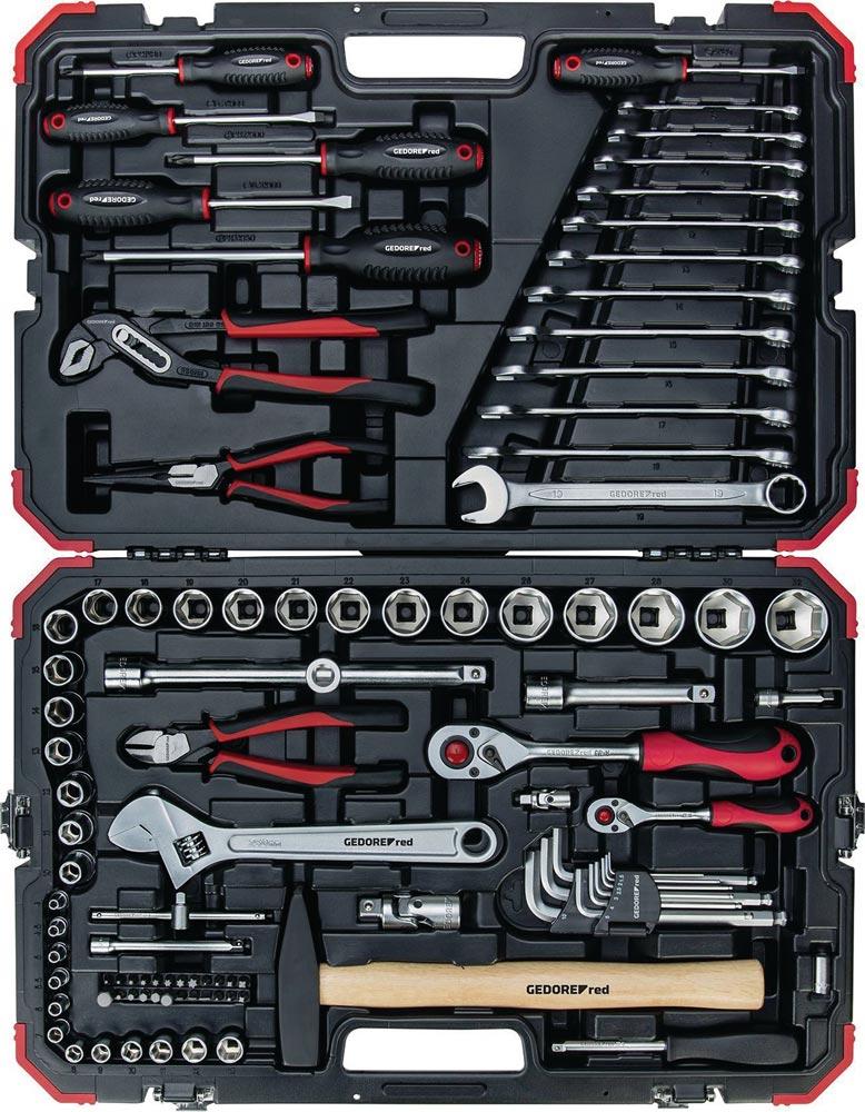 Steckschlüssel-/Handwerkzeugkoffer R4600 3100 100-teilig SW 4-32 mm Steckschlüssel-/Handwerkzeugkoffer R4600 3100 100-teilig SW 4-32 mm
