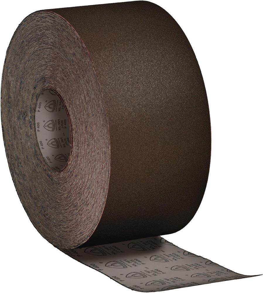 Schleifgeweberolle KL 361JF 100 mm Körnung 100 für Metall Korund Schleifgeweberolle KL 361JF 100 mm Körnung 100 für Metall Korund