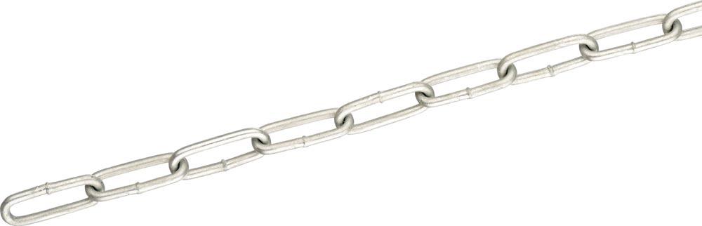 Rundstahlkette DIN 5685 Kettennennstärke 8,0 mm C 80 30m/Bund
