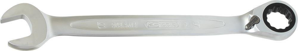 Ratschen-Ringmaulschlüssel GEARplus, umschaltbar, 17 mm Ratschen-Ringmaulschlüssel GEARplus, umschaltbar, 17 mm