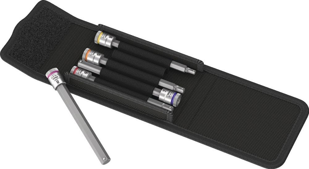 Steckschlüsselsatz 8740 A HF 1 5-teilig 1/4  4 - 8 mm für Innen-6-kant Steckschlüsselsatz 8740 A HF 1 5-teilig 1/4  4 - 8 mm für Innen-6-kant