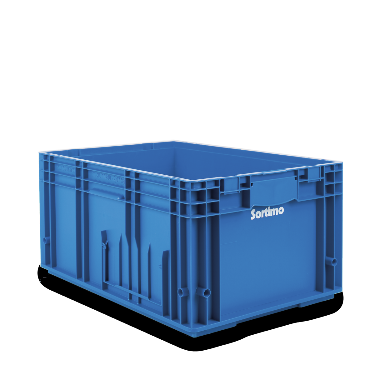 E-BOXX Euronormbox Blau 600x400x280