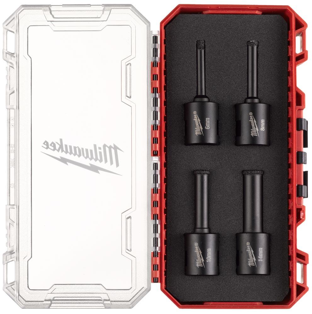 Fliesenbohrer-Set Diamond Max M14 Drm. 6/8/10/14 mm