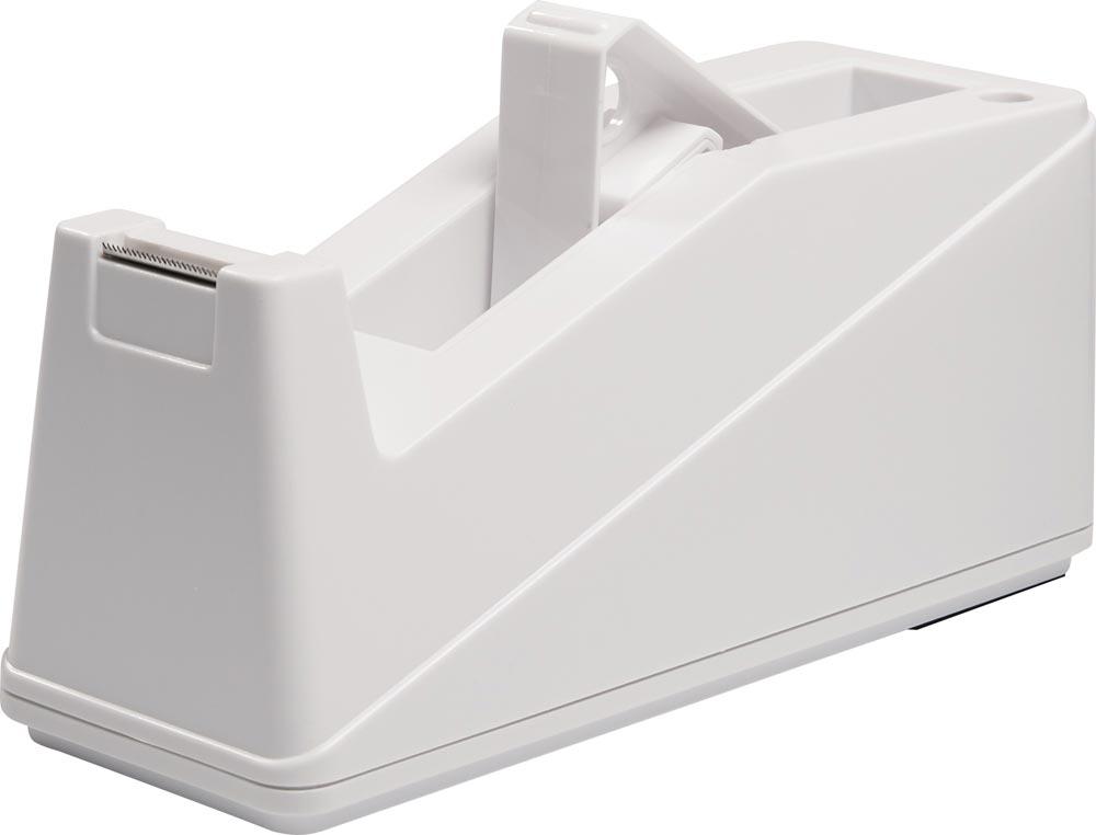 Tischabroller Kunststoff weiß für Bandbreite 25 mm Tischabroller Kunststoff weiß für Bandbreite 25 mm