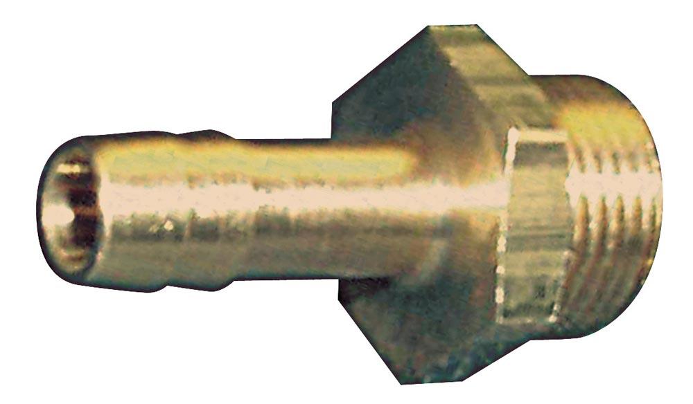 Gewindetülle Messing Außengewinde G 1/2  LW 13