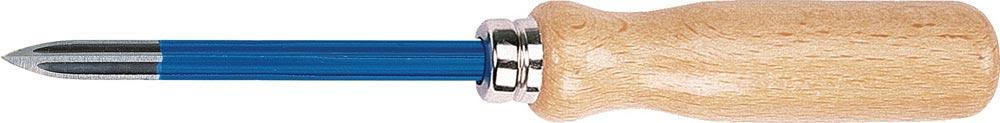 Feinmechanikerschaber Klingenlänge 85 mm Dreikant 7 mm Holzheft Feinmechanikerschaber Klingenlänge 85 mm Dreikant 7 mm Holzheft