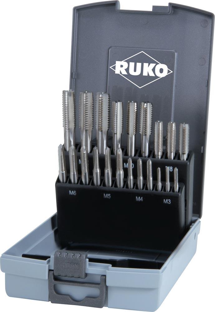 Handgewindebohrersatz DIN 352 M3-M12 21-teilig HSS