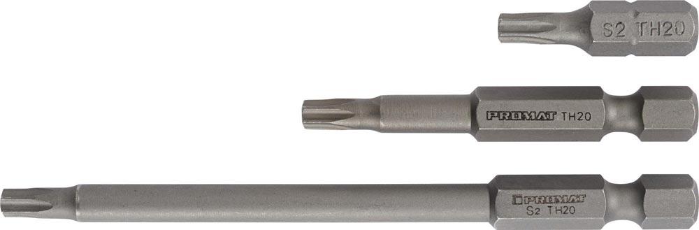 Bit 1/4  T 40 Länge 50 mm mit Bohrung