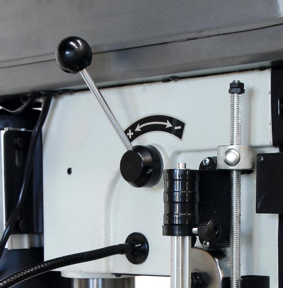 Tischbohrmaschine KBM 16 T Vario inkl. Schraubstock, Bohrersatz u. Schneidöl