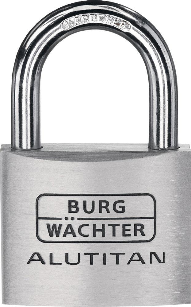 Zylindervorhangschloss 770/40 Schlosskörperbreite 40 mm Alu verschiedenschließend