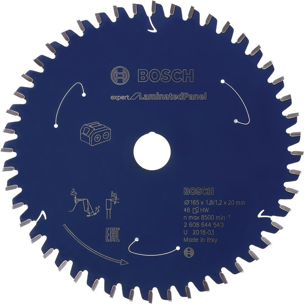 Kreissägeblatt Außen-Ø 165 mm Zähnezahl 48 WZ Bohrung 20 mm Schnittbreite 1,8 mm HM Kreissägeblatt Außen-Ø 165 mm Zähnezahl 48 WZ Bohrung 20 mm Schnittbreite 1,8 mm HM