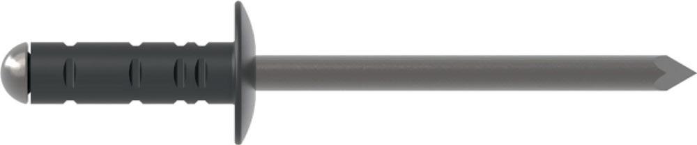 Schaltschrankniet e-Fast PolyGrip® Nietschaft d x l 4,8x15 mm Aluminium / Stahl 250 Stück Schaltschrankniet e-Fast PolyGrip® Nietschaft d x l 4,8x15 mm Aluminium / Stahl 250 Stück