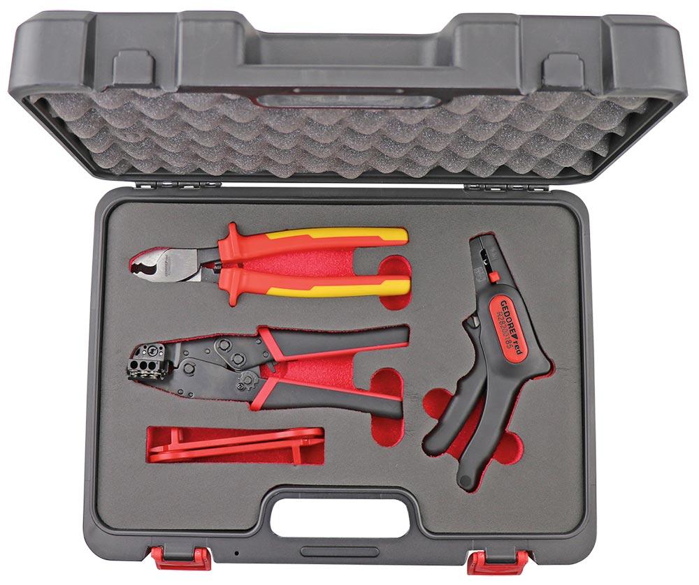 Photovoltaik-Satz 5tlg. für MC4®-Steckverbinder im Koffer