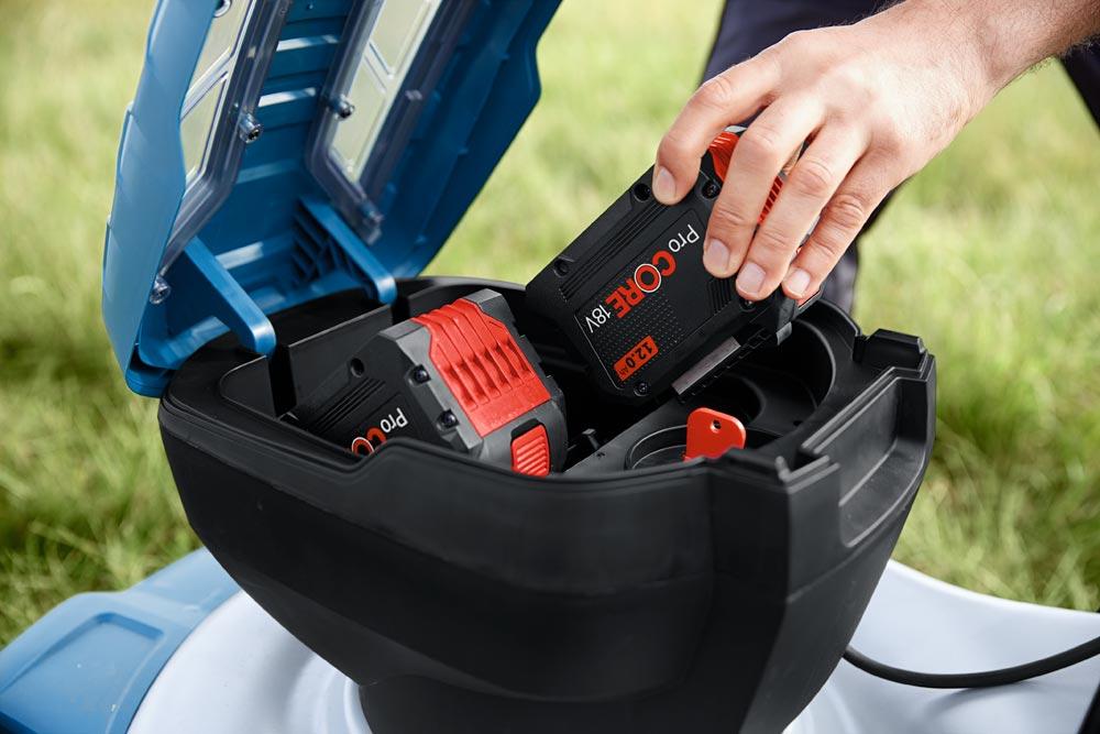 BOSCH Akku-Rasenmäher GRA 18 V 2-46 2 x 18 V (ohne Akku/Ladegerät)