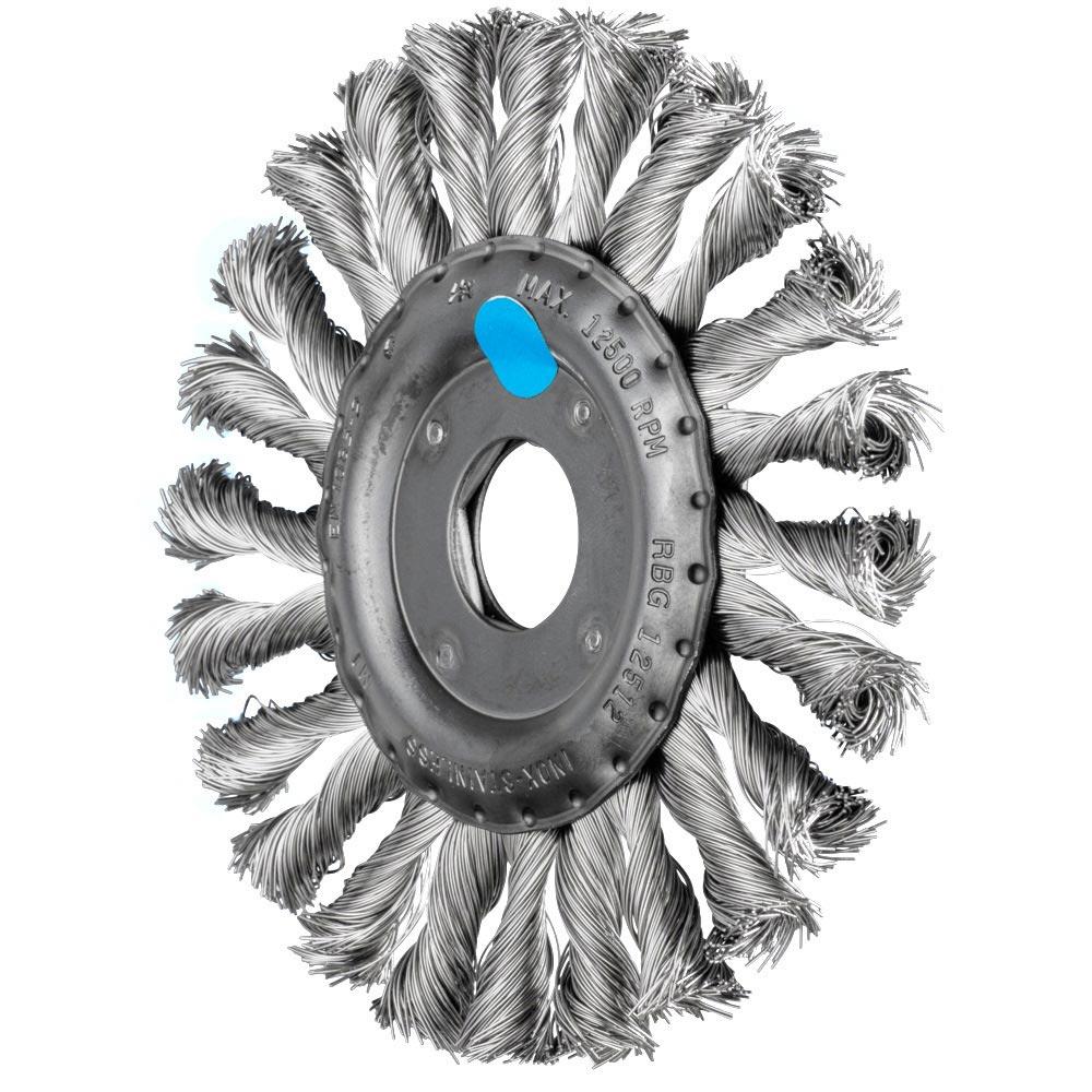 Rundbürste RBG 12512/22,2 CT INOX 0,35 Ø 125 mm Drahtstärke 0,35 mm VA 12 mm 12500 min- Rundbürste RBG 12512/22,2 CT INOX 0,35 Ø 125 mm Drahtstärke 0,35 mm VA 12 mm 12500 min-