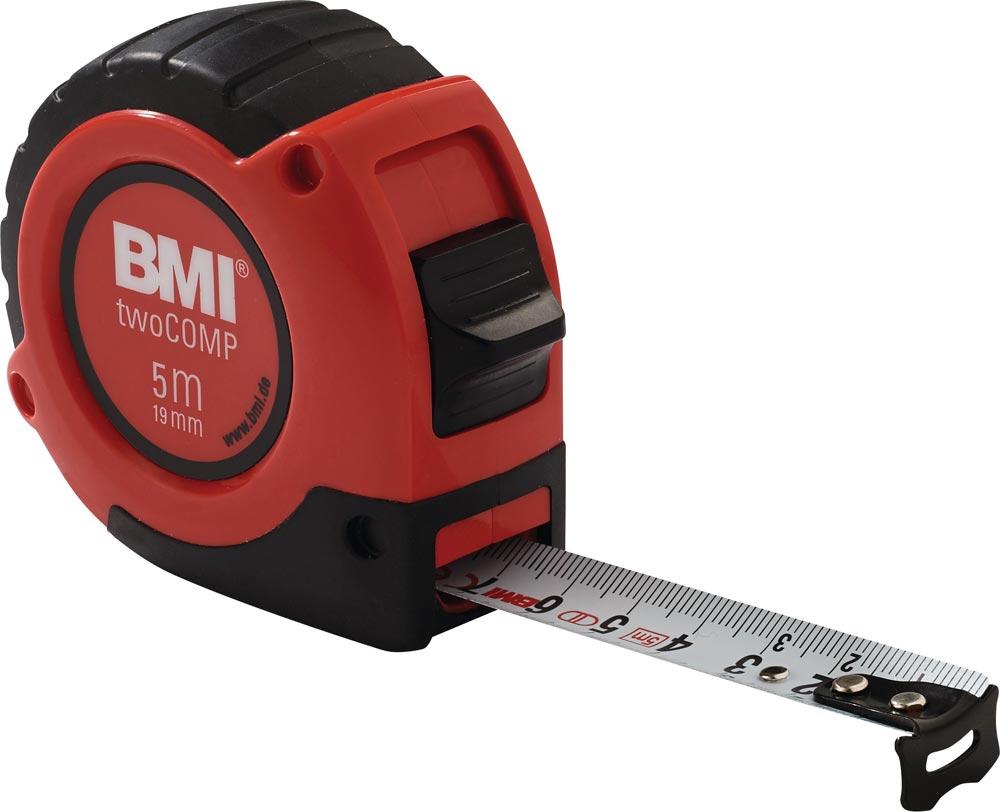 Taschenrollbandmaß twoCOMP Länge 3 m Breite 16 mm mm/mm EG II ABS Automatic SB Taschenrollbandmaß twoCOMP Länge 3 m Breite 16 mm mm/mm EG II ABS Automatic SB