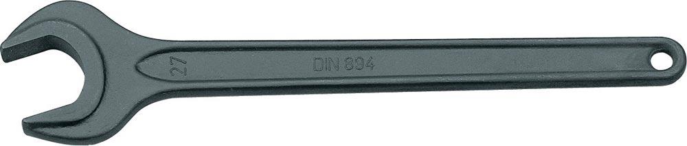 Einmaulschlüssel 894 Schlüsselweite 10 mm Länge 106 mm phosphatiert mit Aufhängeloch Einmaulschlüssel 894 Schlüsselweite 10 mm Länge 106 mm phosphatiert mit Aufhängeloch