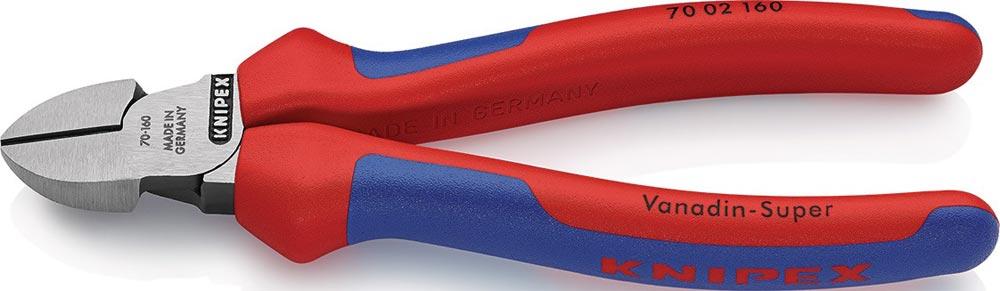 Seitenschneider Länge 125 mm Kopf poliert Mehrkomponenten-Hüllen max. 1,5 mm Seitenschneider Länge 125 mm Kopf poliert Mehrkomponenten-Hüllen max. 1,5 mm