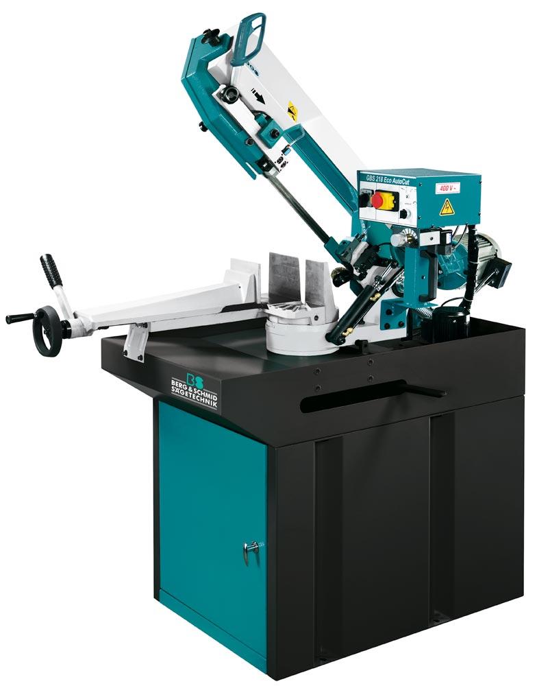 BERG u SCHMID Metallbandsäge GBS 218 Eco AutoCut, 1,2 kW 35+70 m/min (400V)
