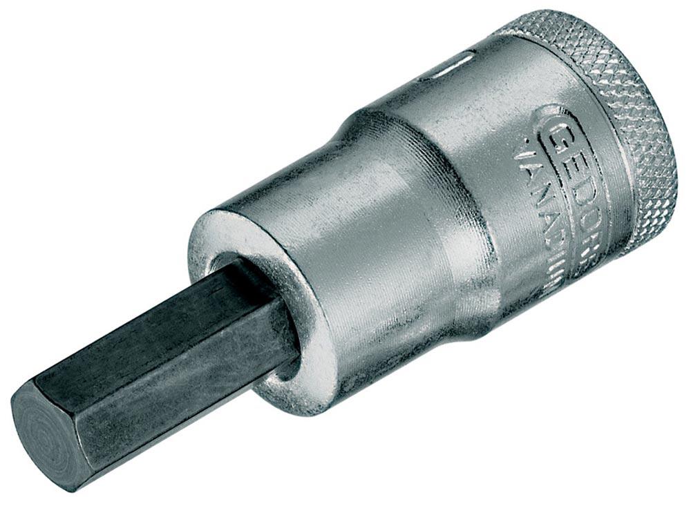 Steckschlüsseleinsatz IN 19 (AF) 1/2  Innen-6-kant Schlüsselweite 1/4  Länge 60 mm Steckschlüsseleinsatz IN 19 (AF) 1/2  Innen-6-kant Schlüsselweite 1/4  Länge 60 mm