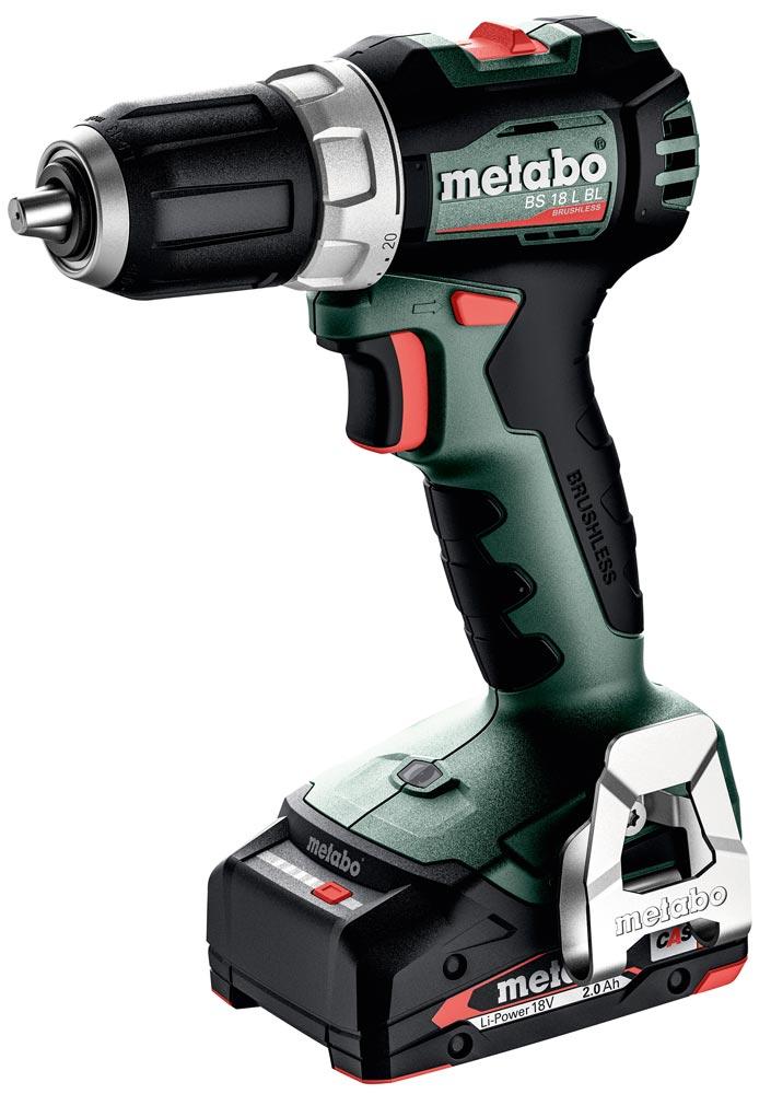METABO Akku-Bohrschrauber BS 18 L BL 2x2,0 Ah in metaBOX