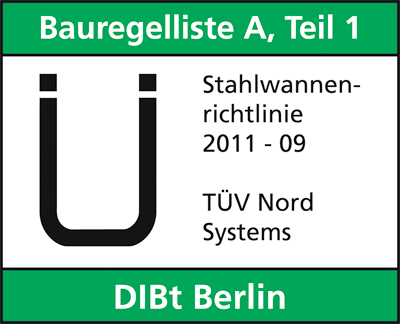Auffangwanne aus 3 mm Stahlblech, verzinkt, fahrbar, für 2 St. 200-l-Fass, stehende Lagerung, BxTxH 800x1400x405 mm, Auffangvolumen 220 l