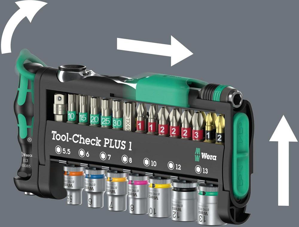 Werkzeug-Satz Tool-Check Combi 1 40-teilig
