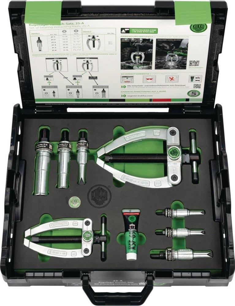 Innenausziehersatz 25 10-teilig 12-70 mm