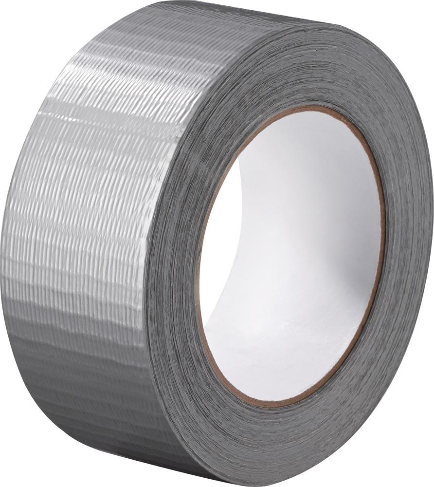 Gewebeband silber Länge 50 m Breite 48 mm Rolle