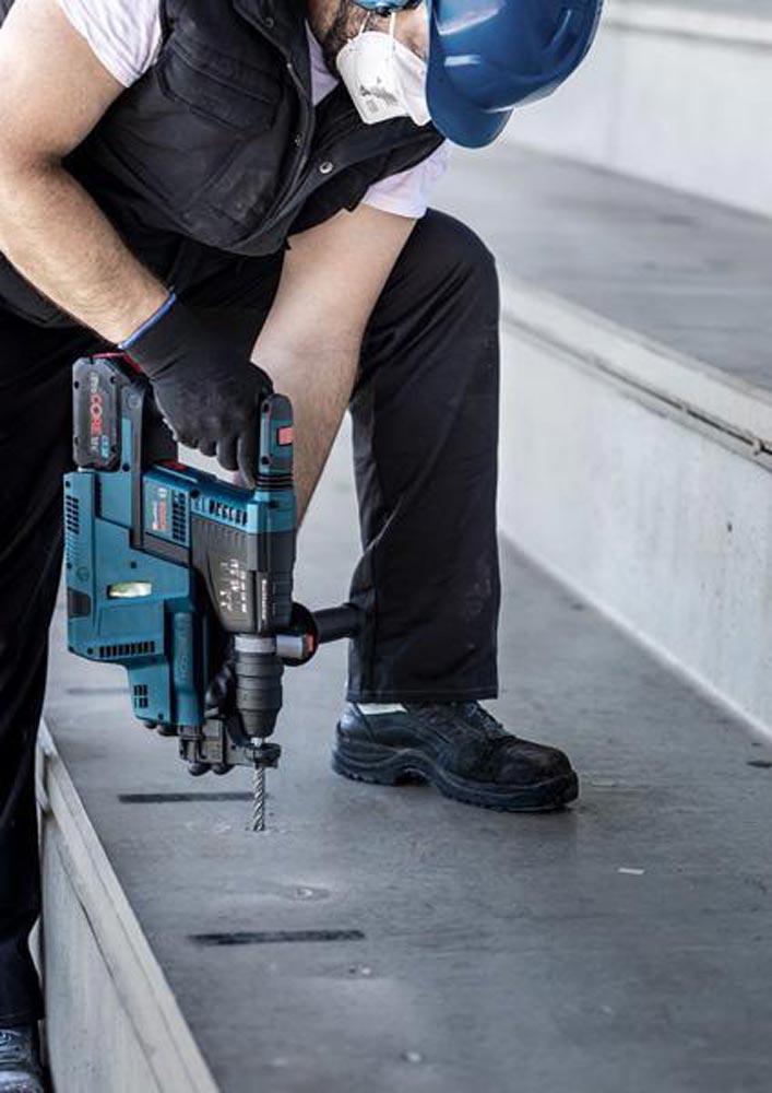 Hammerbohrer-Satz Expert SDS plus-7X 5- teilig SDS Plus Kunststoffkassette mit Euroloch