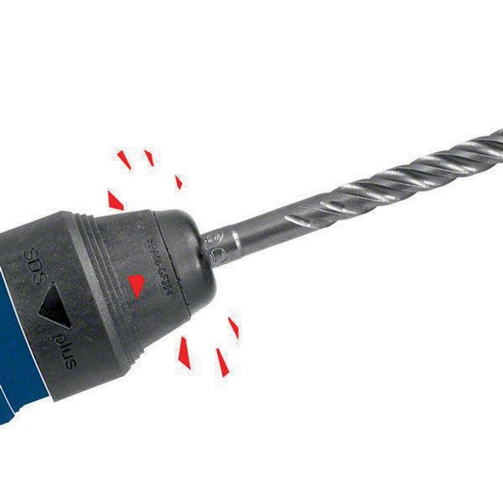 Hammerbohrer-Satz Expert SDS plus-7X 5- teilig SDS Plus Kunststoffkassette mit Euroloch