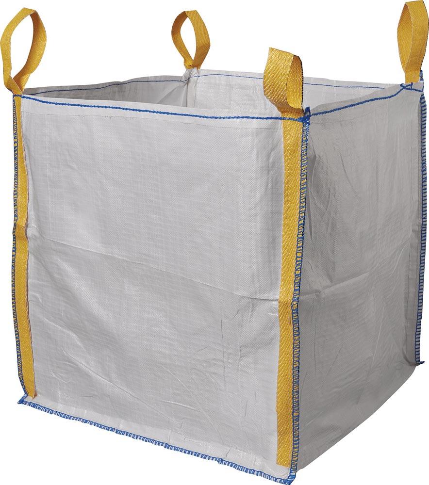 Transportsack Big Bag Länge 600 mm Breite 600 mm Höhe 600 mm Tragfähigkeit 1000 kg Aufdruck: ohne