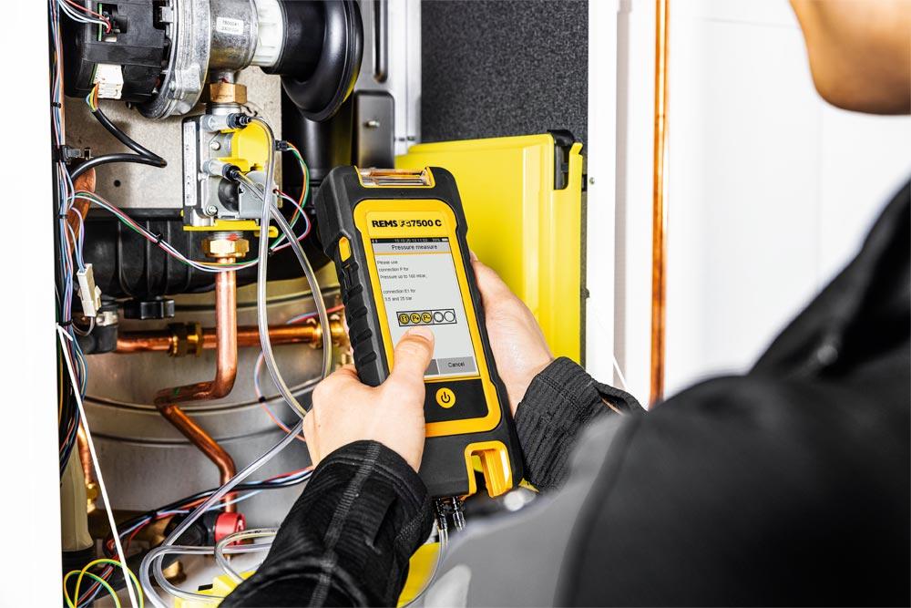 REMS Elektronisches Abgasmess- und Druckprüfgerät FG7500 C