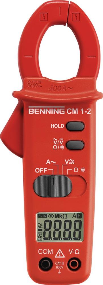 Stromzangenmultimeter CM 1-2 0,1 - 400 A CAT III 600 V Stromzangenmultimeter CM 1-2 0,1 - 400 A CAT III 600 V
