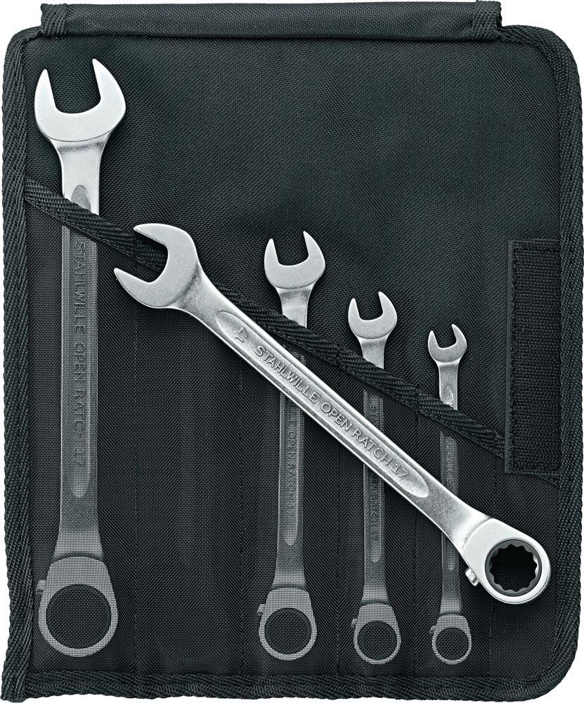 Maulringratschenschlüsselsatz 17/12 12-teilig Schlüsselweiten 8-19 mm umschaltbar Maulringratschenschlüsselsatz 17/12 12-teilig Schlüsselweiten 8-19 mm umschaltbar