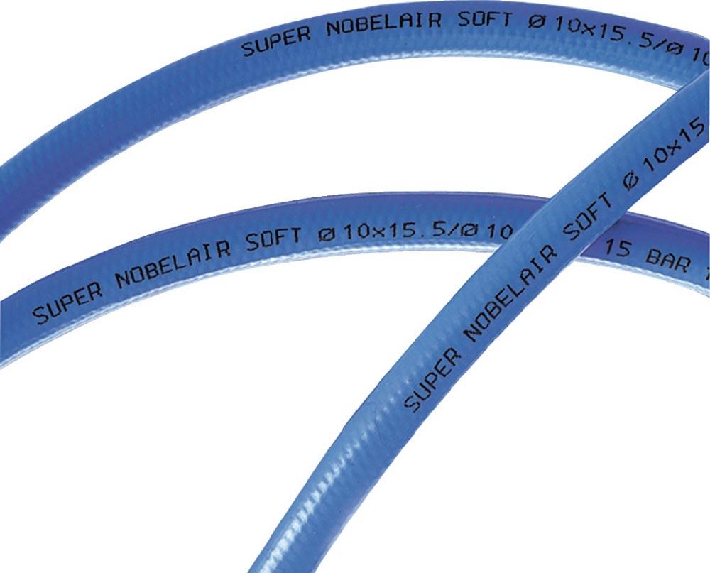Druckluftschlauch Super Nobelair® Soft Innen-Ø 6,3 mm Außen-Ø 11 mm Länge 50 m blau